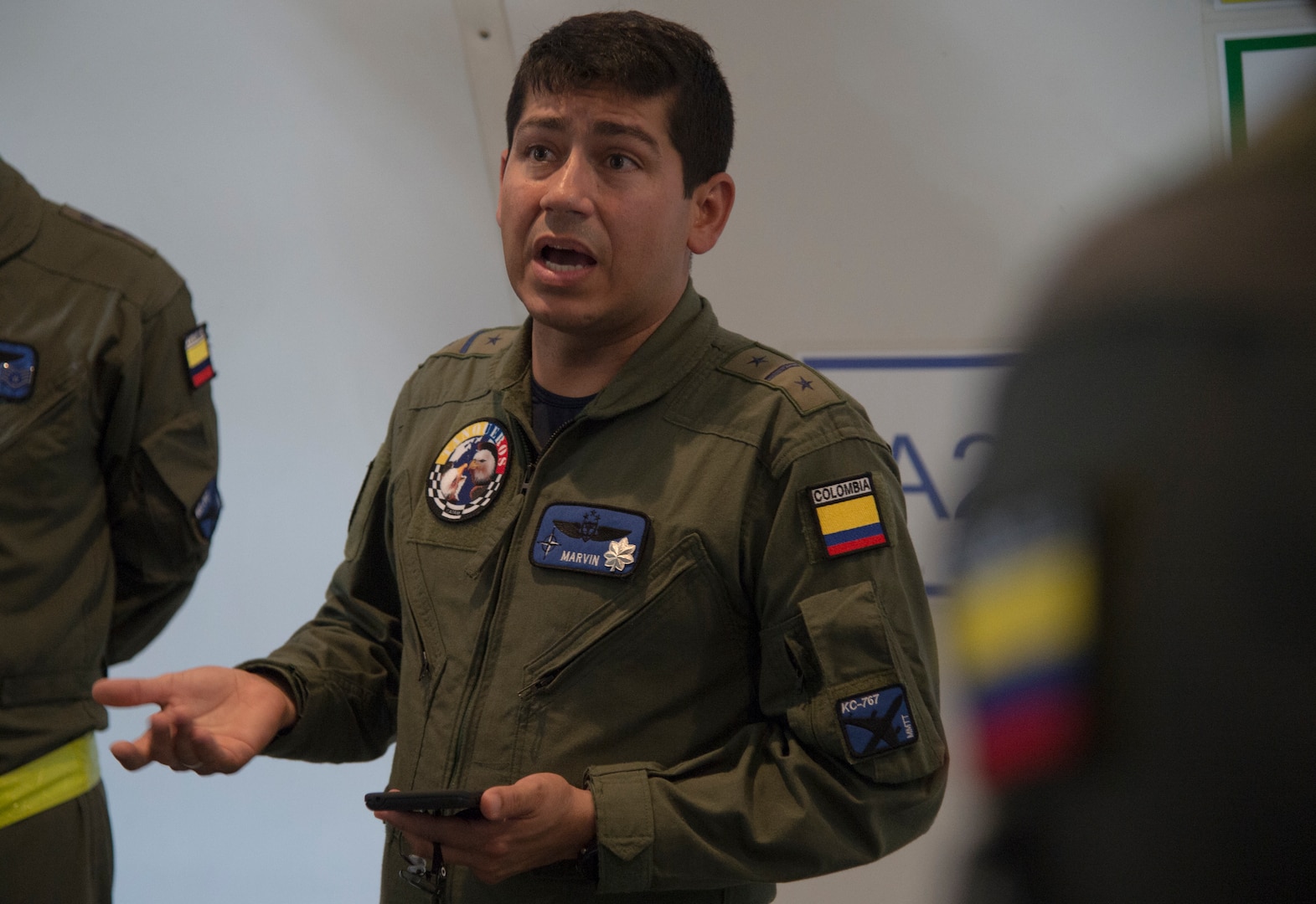 Colombian Kfirs fighters train with the A-10, F-16