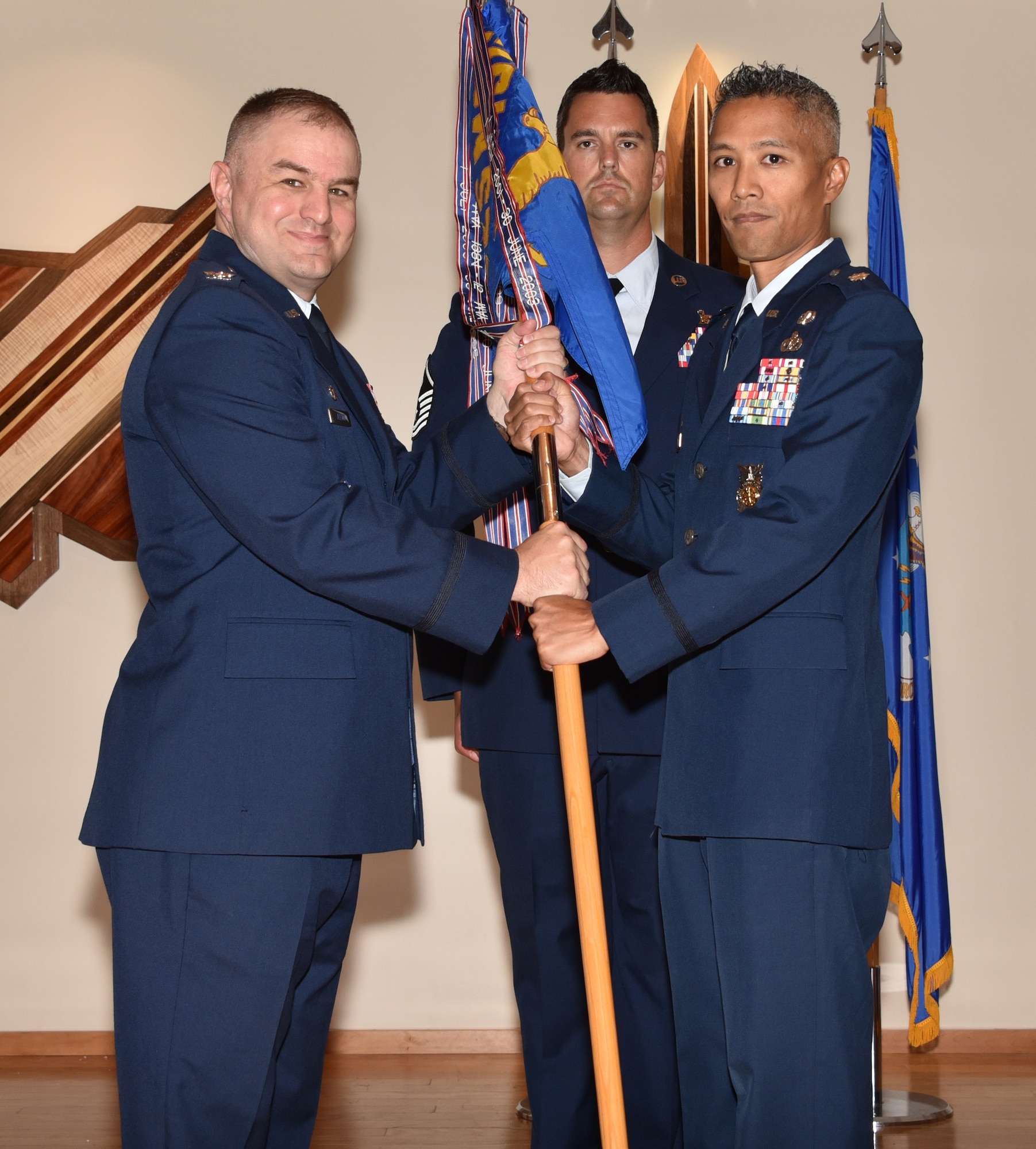 a change of command
