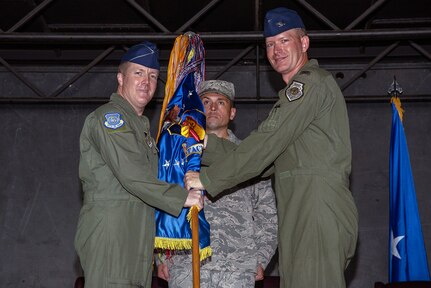 35 FW guidon passed to new commander