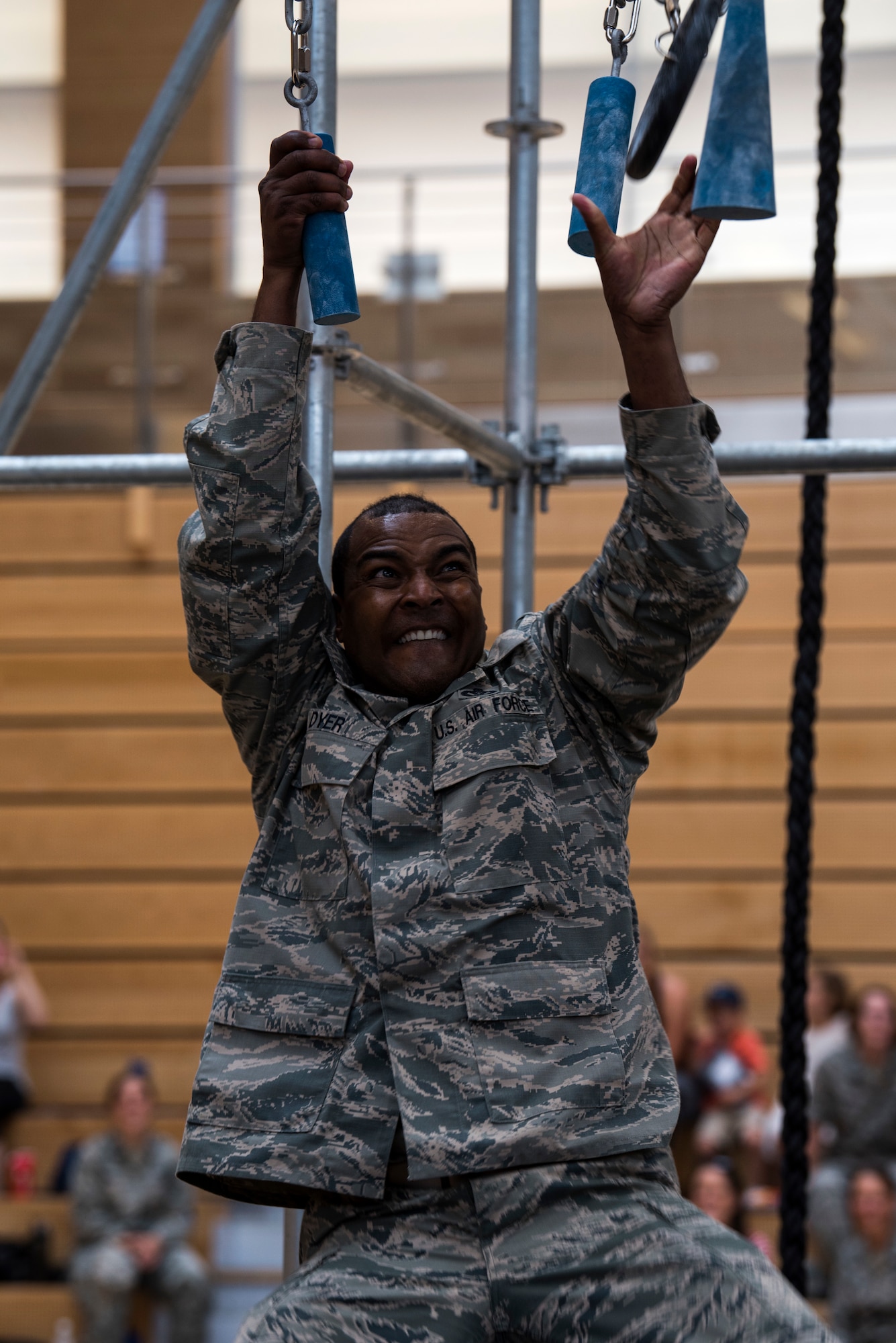 Before the competition, Dyer spoke on the importance of resiliency and fitness.