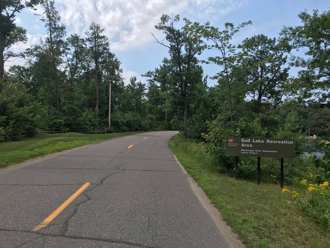 Road in northern Minnesota