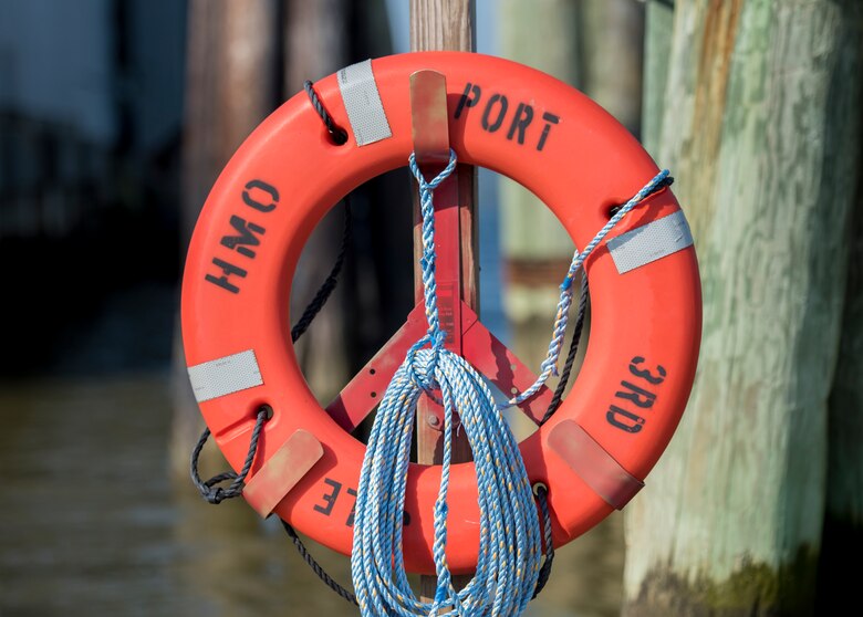 Units from Joint Base Langley-Eustis, Virginia participated in an aircraft crash exercise at Fort Eustis’ 3rd Port, July 17, 2018.