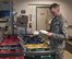 Airman 1st Class Noah Carlton, 60th Force Support Squadron, sorts the day’s squadron mail, May 5, 2018, Travis Air Force Base, Calif. The 60 FSS Official Mail Center is responsible for processing mail for Travis AFB, David Grant USAF Medical Center, and commercial company deliveries.  (U.S. Air Force Photo by Heide Couch)