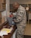 Tech. Sgt. Demarcus Pettiford, 60th Force Support Squadron, calibrates a MobieTrace Detection System. This device is used to detect fine traces of 10 different types of explosives.  The 60 FSS Official Mail Center is responsible for processing mail for Travis AFB, David Grant USAF Medical Center, and commercial company deliveries. (U.S. Air Force Photo by Heide Couch)