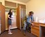 Staff Sgt. Hailey Staker, an Airman dorm leader, inspects the room of Airman 1st Class Riley Thomas, an electronic warfare journeyman, at Ellsworth Air Force Base, S.D., July 17, 2018. Staker and her colleagues are responsible for ensuring dorm airmen are processed in and out of the dorms efficiently. (U.S. Air Force photo by Airman 1st Class Thomas Karol)