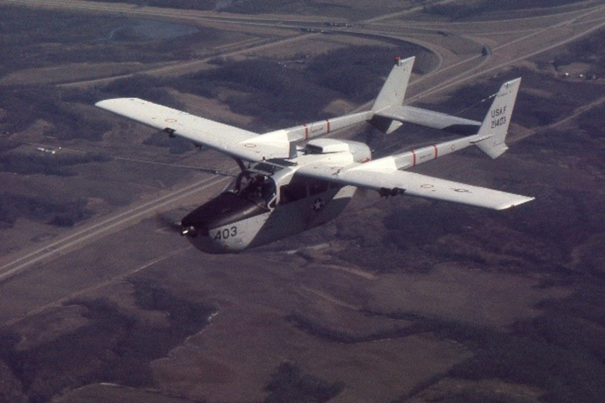 In 1974, the 115th Fighter Wing, then called the 176th Tactical Air Support Squadron, flew the O-2A Skymaster, which had a Forward Air Control (FAC) mission.