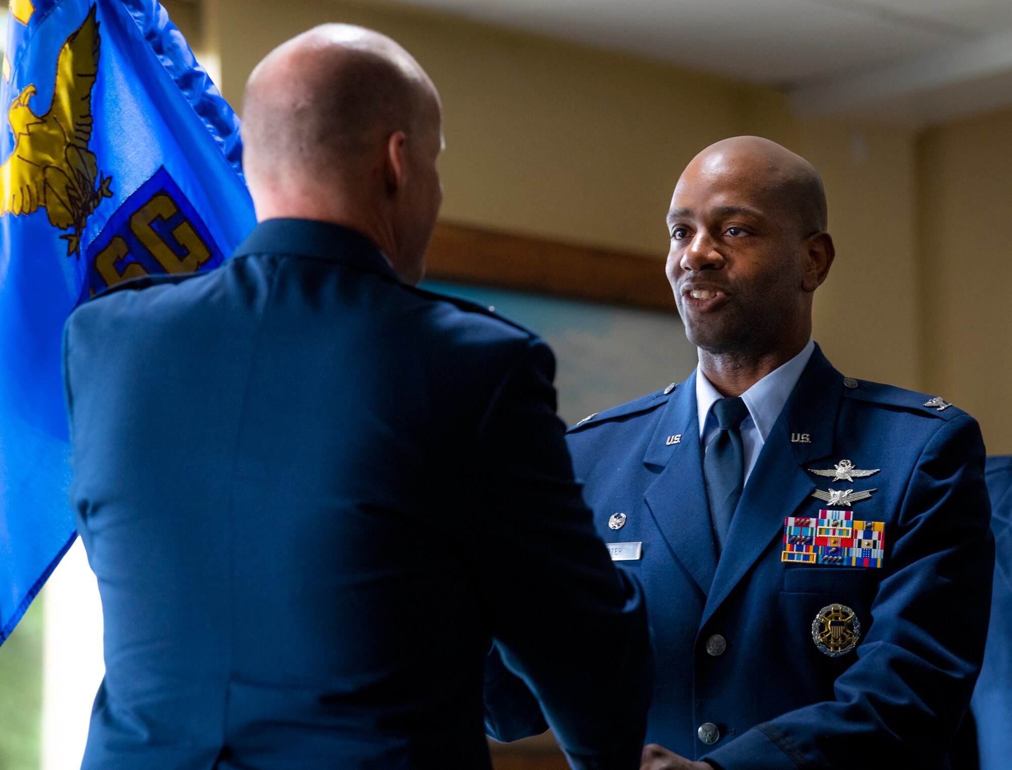 New support group commander