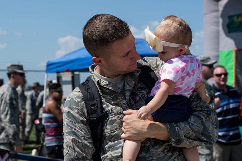 Airmen return home