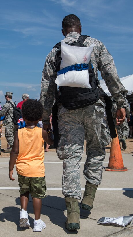 Airmen return home