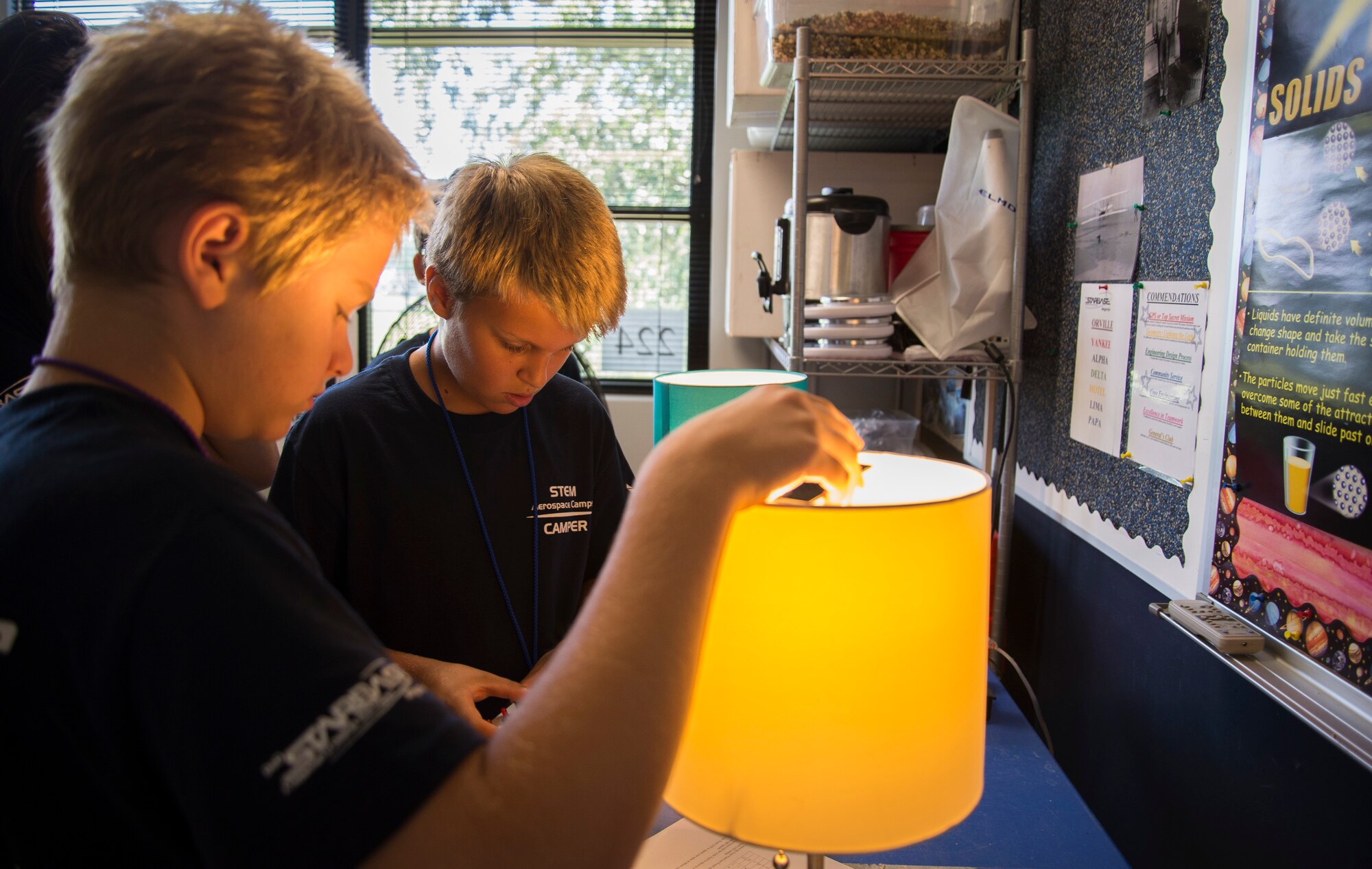 STARBASE Stem camp at Wright-Patterson Air Force Base