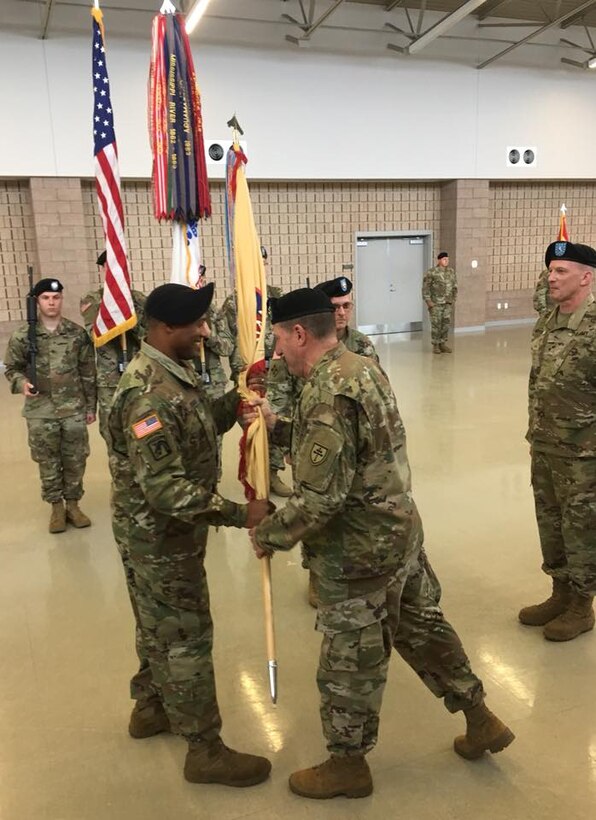 U.S. Army Reserve Brig. Gen. Vincent E. Buggs, a native of Bossier City, Louisiana, and a graduate of Georgia Southern University, assumes command of the 364th Sustainment Command (Expeditionary) in a change of command ceremony held July 1, 2018 at the Marysville Armed Forces Reserve Center.