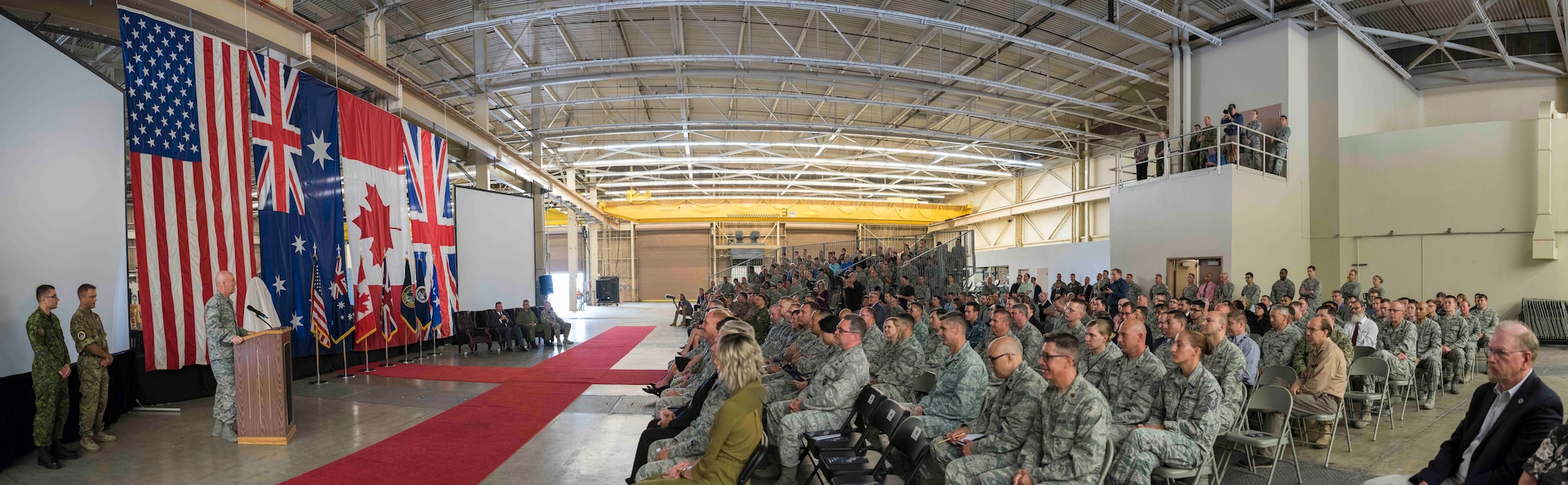 Combined Space Operations Center Ceremony