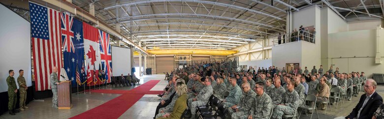Combined Space Operations Center Ceremony