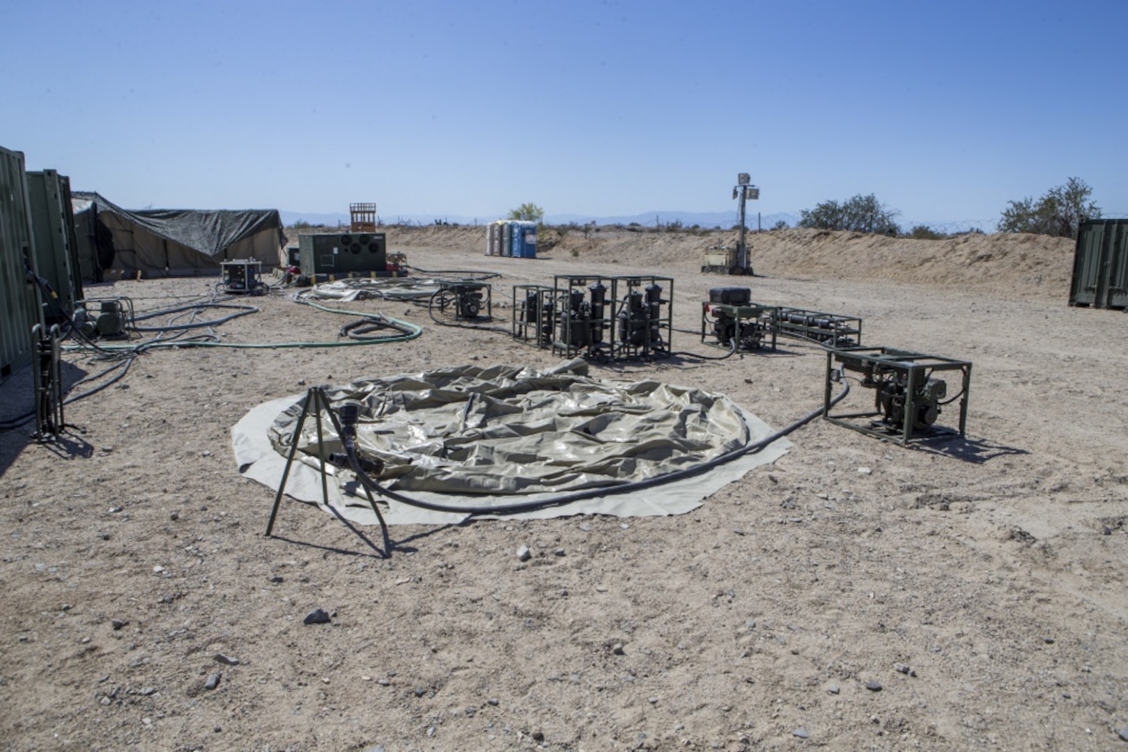 Marine Corps explores graywater capability to reduce logistical footprint