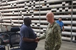 New Distribution commander visits Corpus Christi site