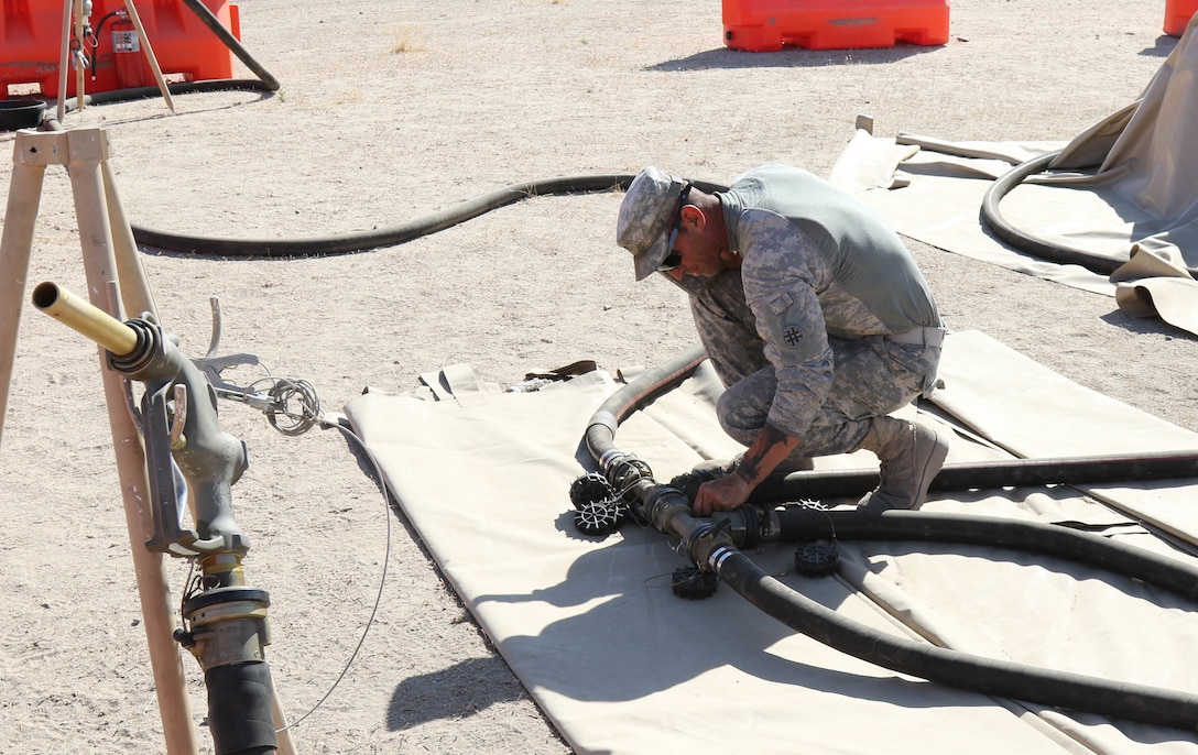 900th QM pushes through tough training in California