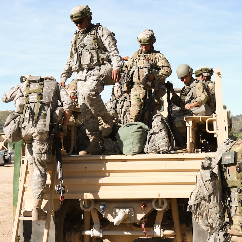 900th QM pushes through tough training in California