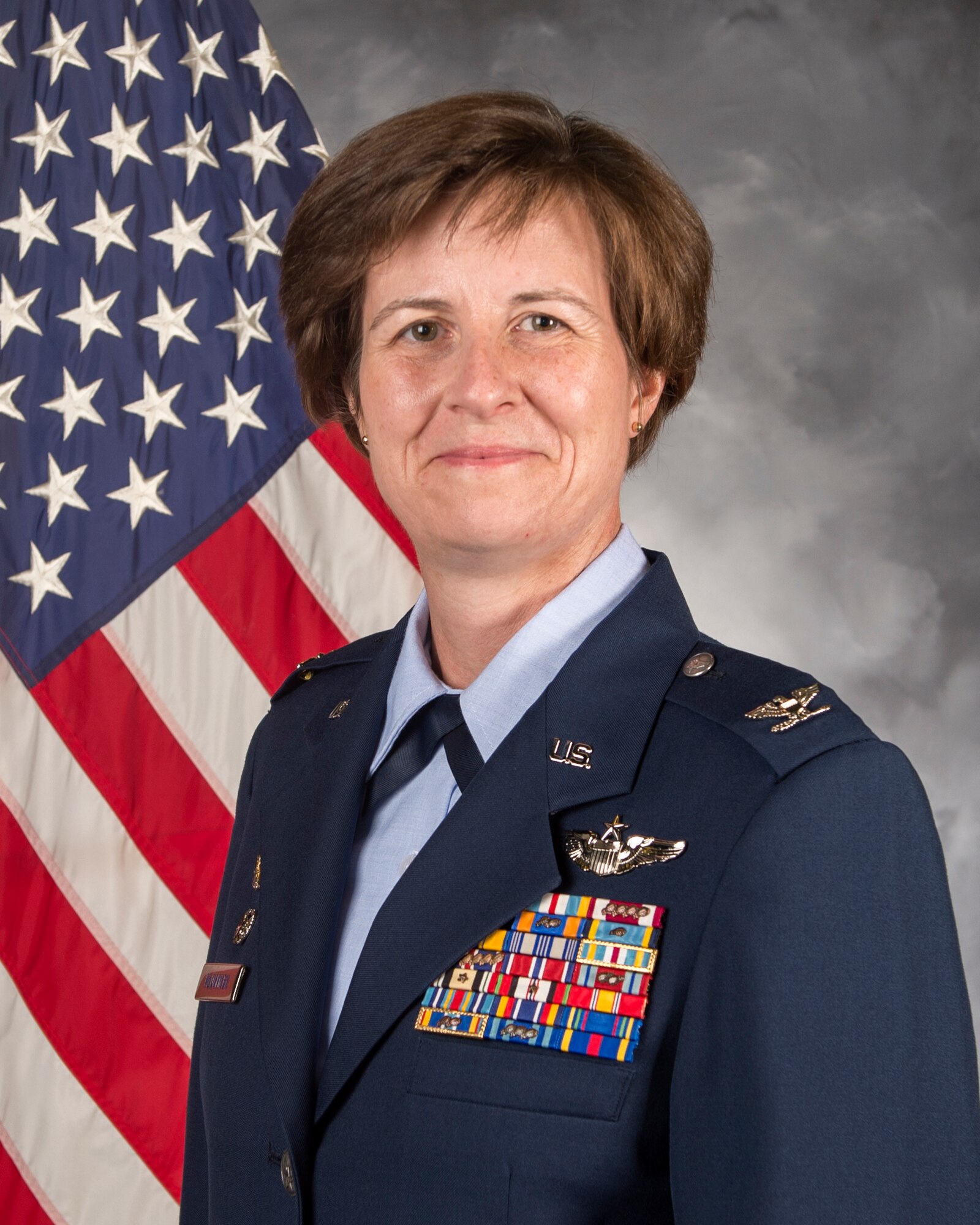 Command Photo of U.S. Air Force Colonel Bridget M. McNamara