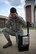 Airman 1st Class Fabian Vazquez, 14th Operations Support Squadron Radar, Airfield and Weather Systems (RAWS) journeyman, calls the office to test radio equipment July 13, 2018, on Columbus Air Force Base, Mississippi. The RAWS technicians replace, fix, and prevent issues in weather and radio systems on Columbus AFB. (U.S. Air Force photo by Airman 1st Class Keith Holcomb)