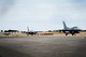 F-16C Fighting Falcons from the 31st Fighter Wing, 510th Fighter Squadron, Aviano Air Base, Italy, taxi after landing at Royal Air Force Lakenheath, England, July 20, 2018. The 510th FS is participating in a bilateral training event to enhance interoperability, maintain joint readiness and reassure our regional allies and partners. (U.S. Air Force photo by Senior Airman Malcolm Mayfield)