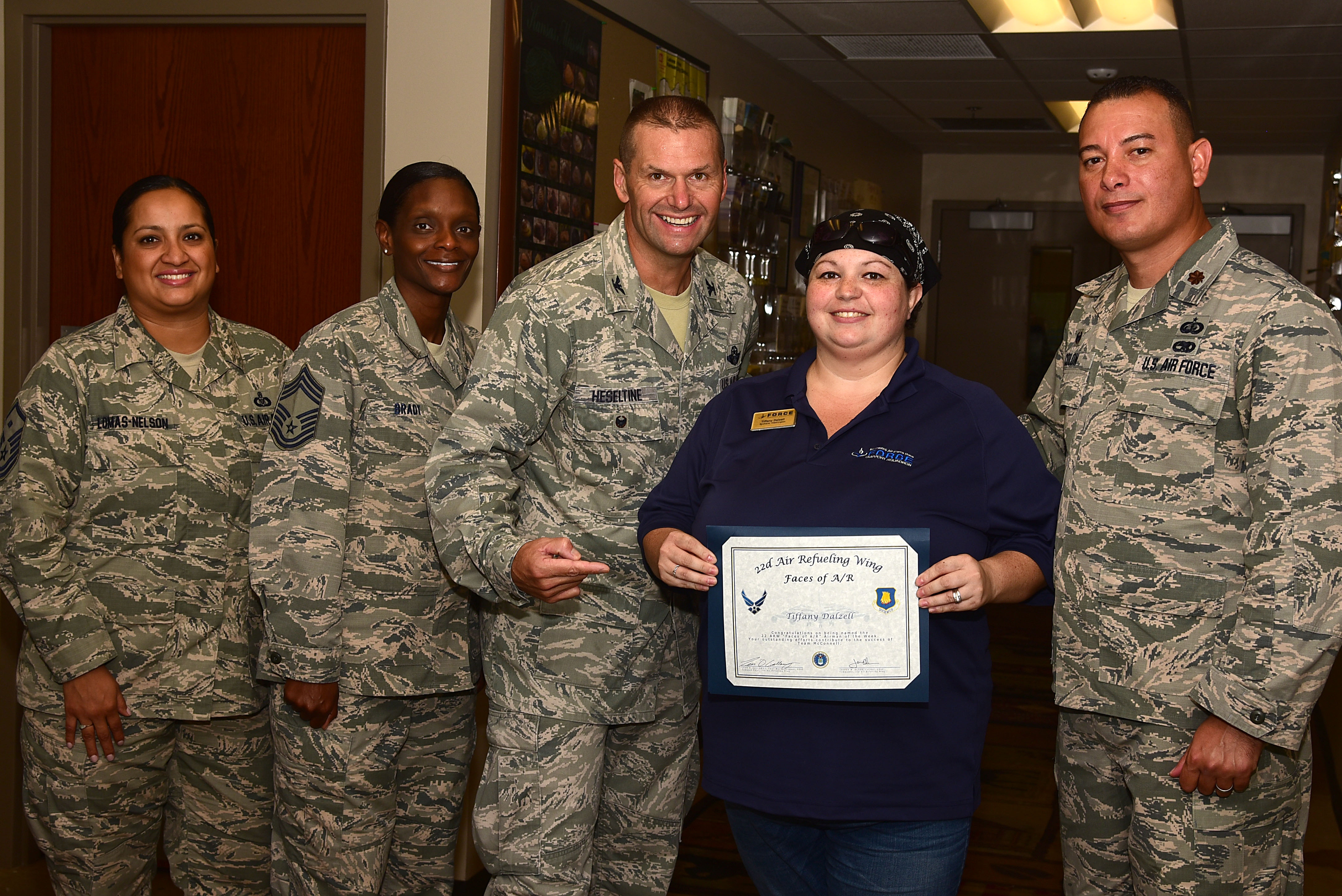 22nd Fss Civilian Earns Faces Of A R Recognition