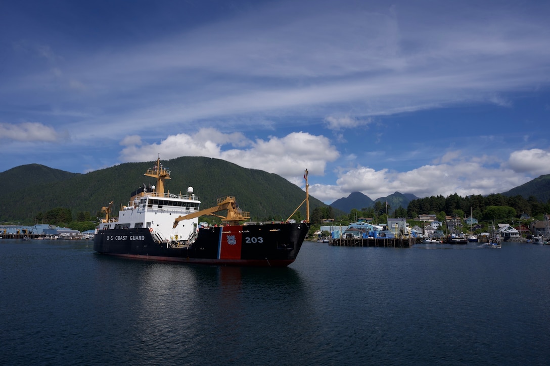 Coast Guard Cutter Kukui arrives in Sitka, Alaska