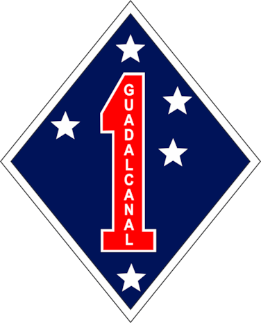 1st Marine Division Color 1 Logo