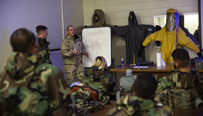 Combating chemical warfare with CLR-35