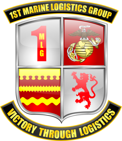 1st Marine Logistics Group Color 2 Logo