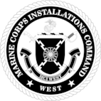 Marine Corps Installations West Color B-W Logo
