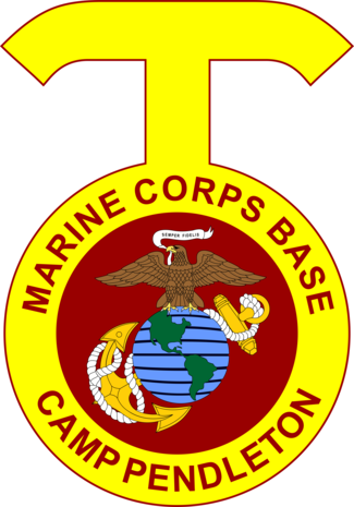 Marine Corps Base Camp Pendleton Color 1 Logo