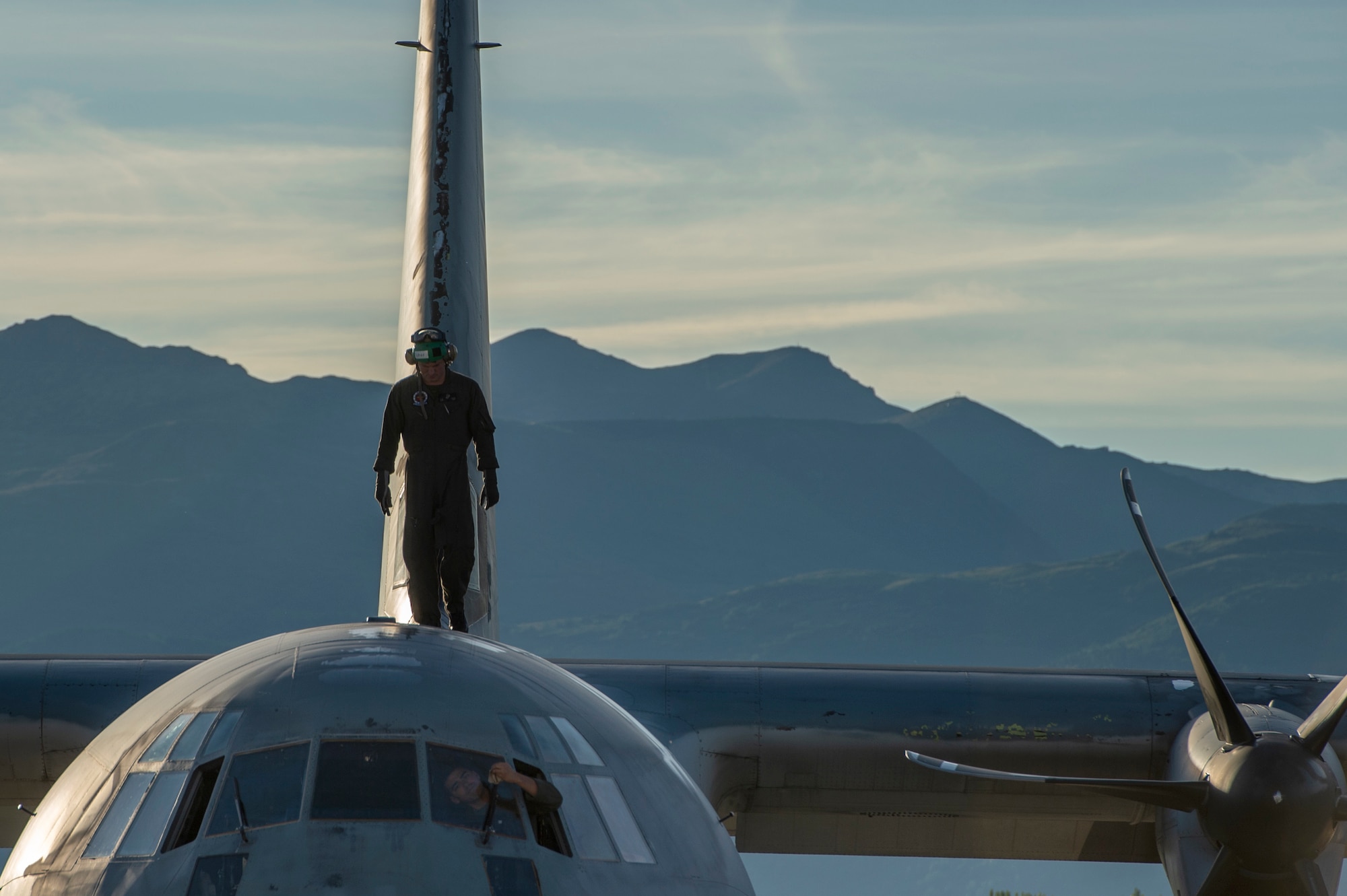 Marines of the 3d Transportation Support Battalion, VMGR-152, and Marine Wing Support Squadron 172 are participating in Exercise Kodiak Mace. During the exercise, through July 25, Marines are conducting joint precision air drop system, cargo, and personnel airdrops.