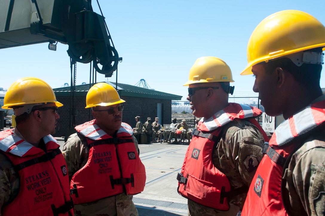 Huge role of Army Reserve harbormasters on display at Big LOTS West 18