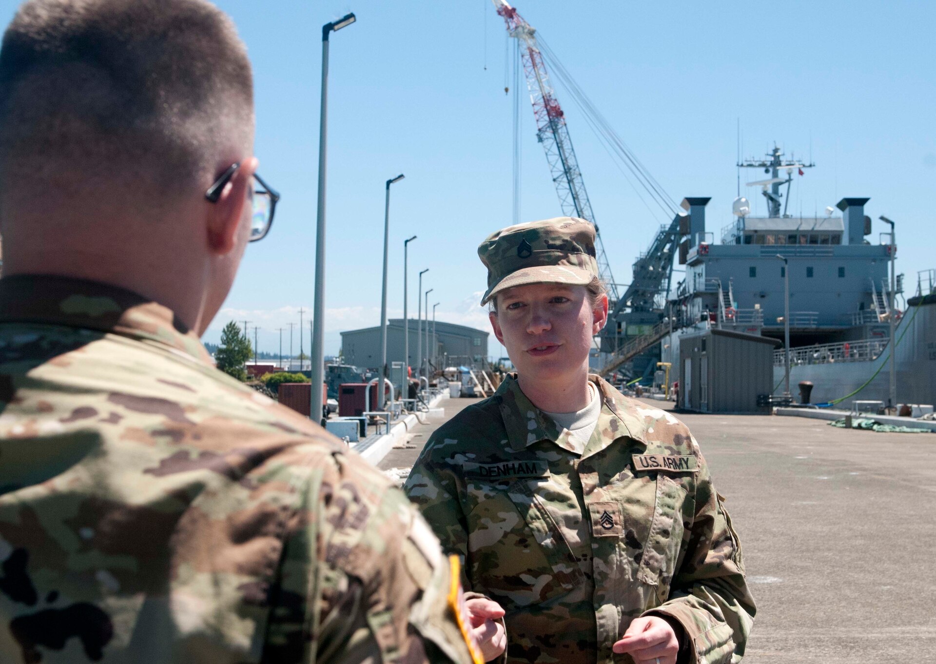 Huge role of Army Reserve harbormasters on display at Big LOTS West 18