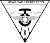 Marine Corps Air Station Camp Pendleton B-W Logo