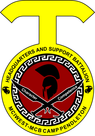 MCIWest Headquarters & Support Battalion Color 1 Logo