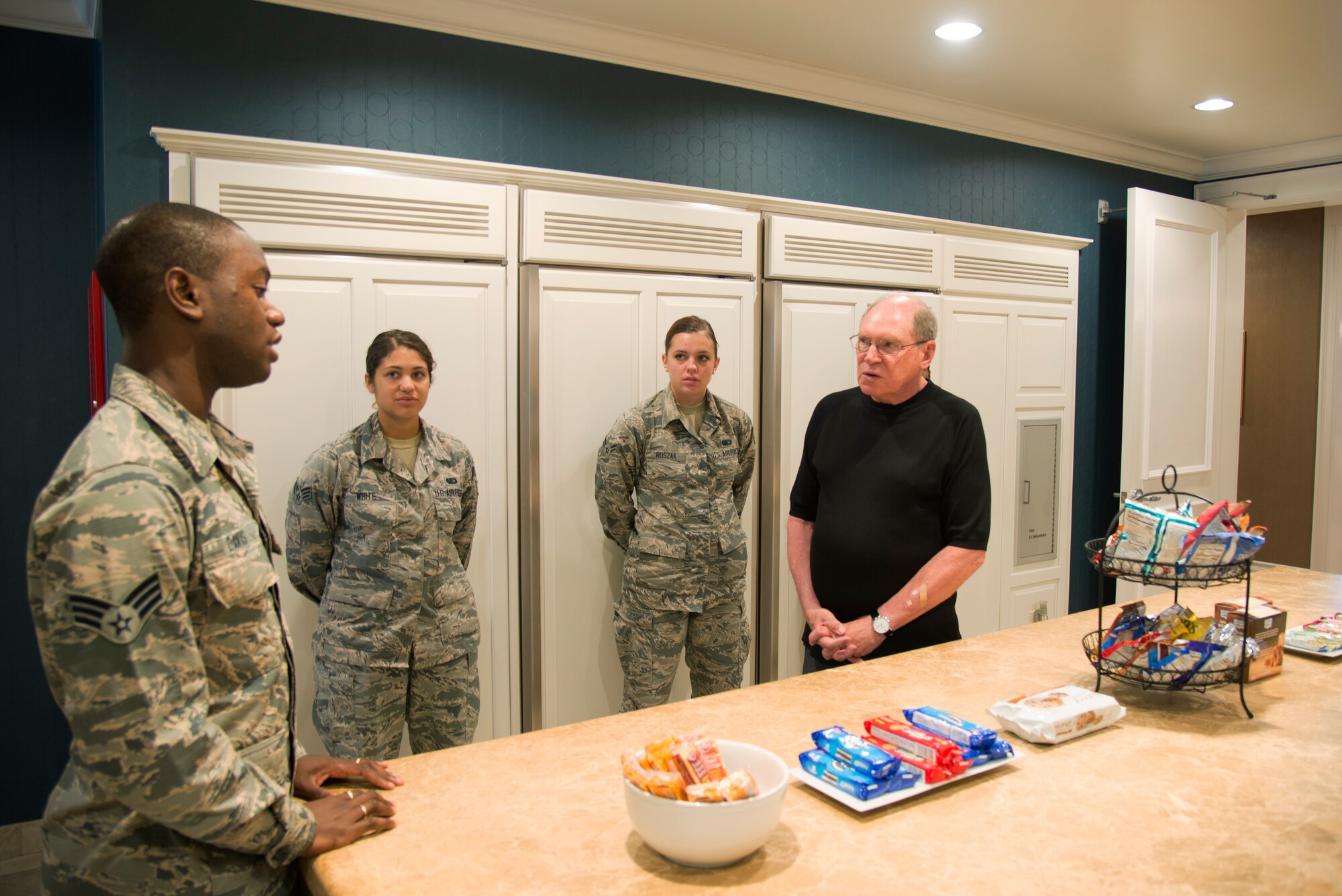 Fisher House visit with Robert Wicks