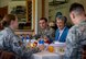 SECAF eats with Airmen