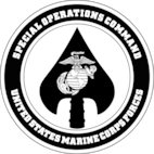 Marine Corps Special Operations Command B-W Logo
