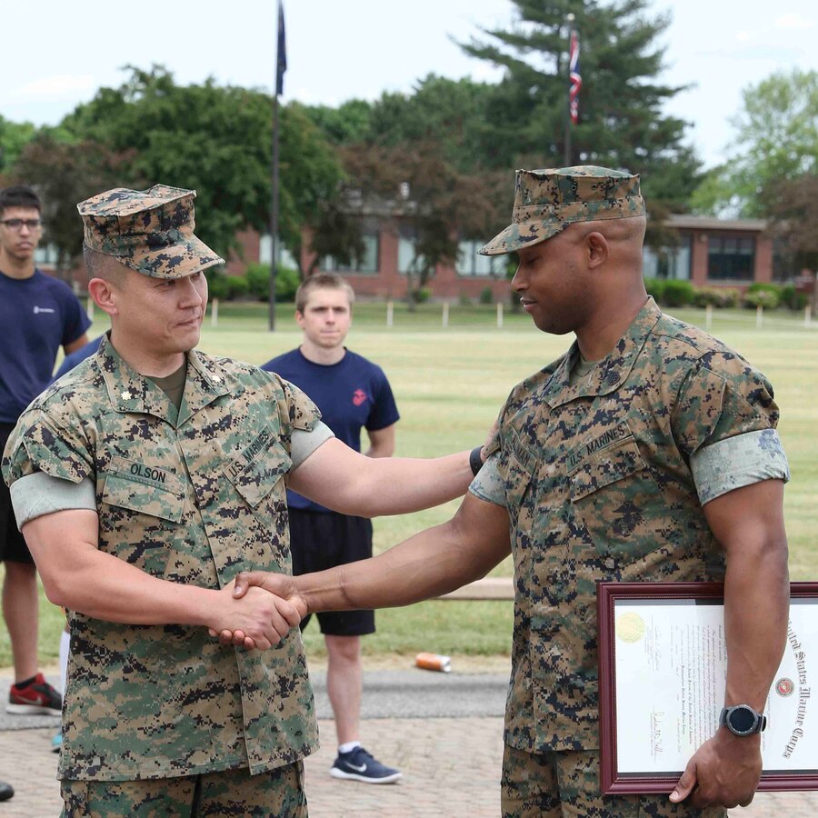 Congratulations to the newly promoted Marines of RS Springfield.
