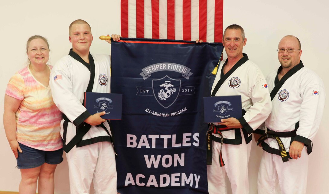 Conor Stahl, Connecticut native, was selected to attend the Battles Won Academy.