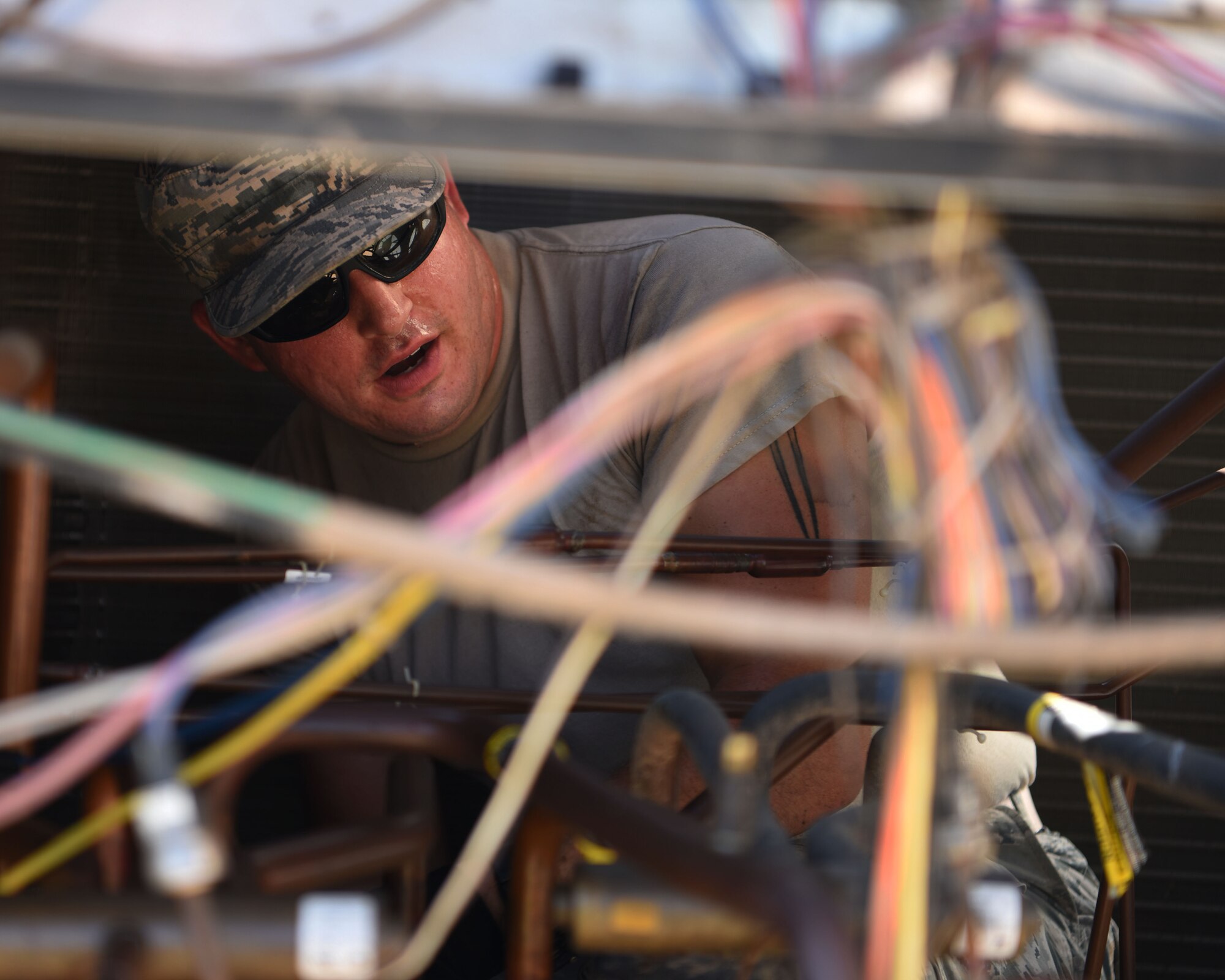 HVAC keeps MWD kennels cool