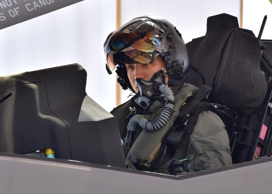 After a year of preparation and instruction through the 944th Operations Group Detachment 2, Lockheed Martin and their active duty team members at the 56th Fighter Wing, Maj. Kiyun Jung, ROKAF F-35A pilot, flew his first solo mission.