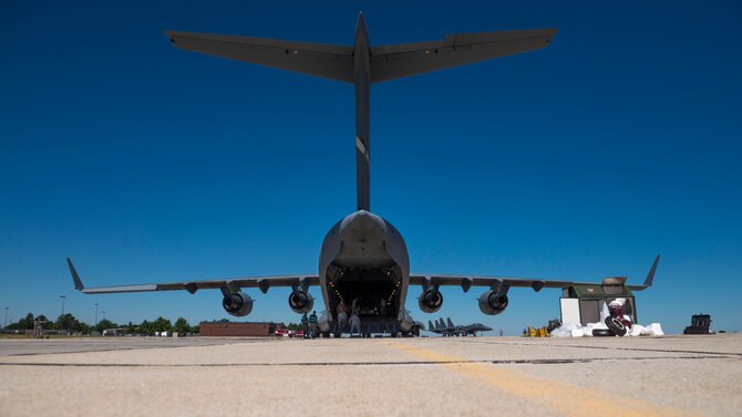 Participants exercised the ability to support flying operations in alternative locations.