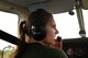 Mary Verda, Air Force Academy senior, pilots a PA-28 Piper Warrior July 23, 2018, at the Delaware Airpark. The students of the Aviation Character and Education Flight Program had the opportunity to get up to 15 hours of flying experience during the three-week camp. (U.S. Air Force photo by Airman 1st Class Zoe M. Wockenfuss)