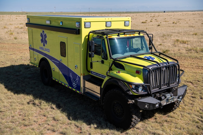 Custom offroad “Bulldog” ambulances at MAFR > Cannon Air Force Base