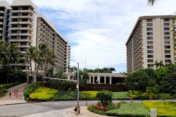 A hotel in Hawaii