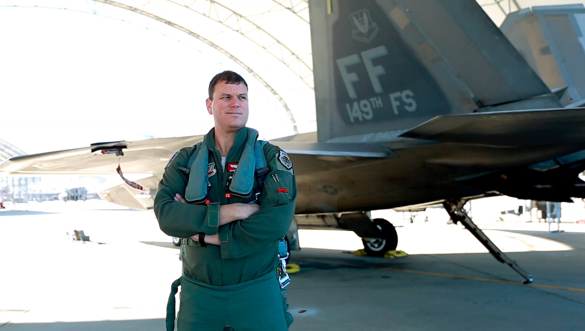 Virginia Air National Guard pilot "Mongo" Dietrich wins Instructor Pilot of the Year award