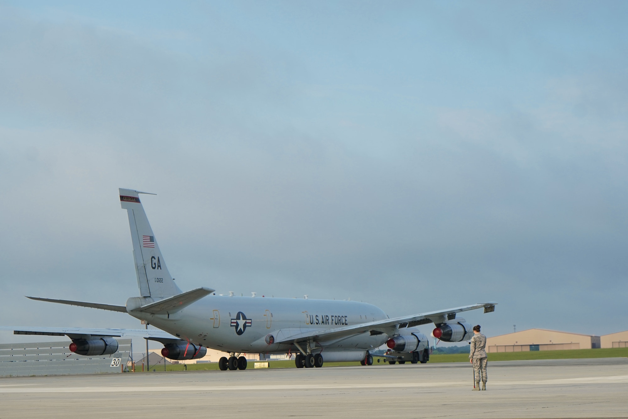 Warner Robins Air Logistics Center takes on first E-8C Joint STARS depot maintenance