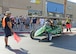 The Solar Falcon Race Team from Palmdale High School was one of 26 teams participating in the annual Solar Car Challenge, which had its finale at the Antelope Valley Mall in Palmdale, California. (U.S. Air Force photo by Kenji Thuloweit)